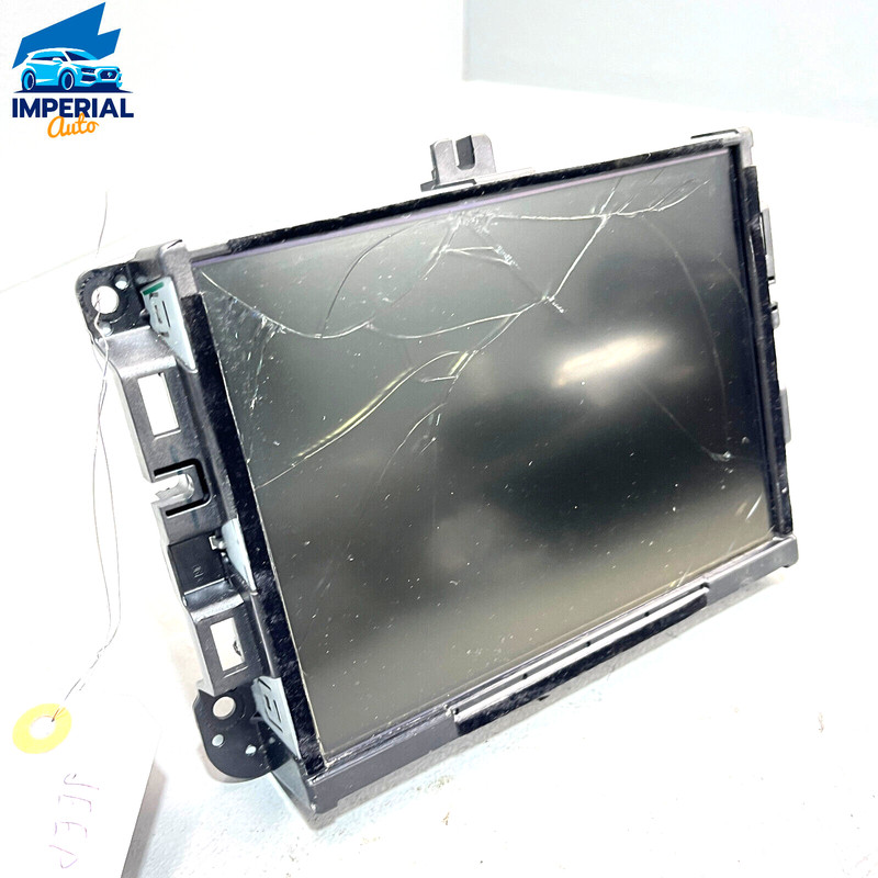 JEEP GRAND CHEROKEE 2015 DASH DASHBOARD MULTIMEDIA DISPLAY SCREEN OEM =DAMAGES=