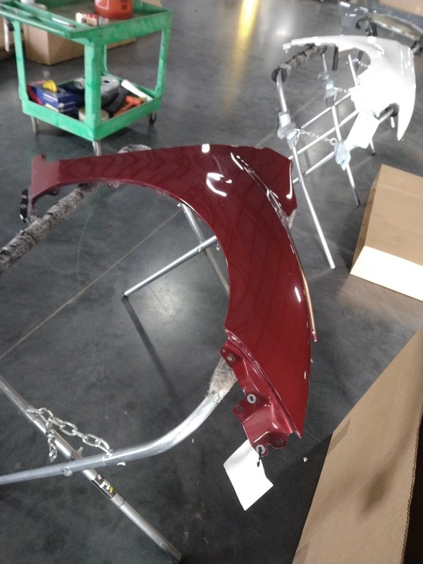 Mazda 3 2010 Right Fender RED 629171 4407