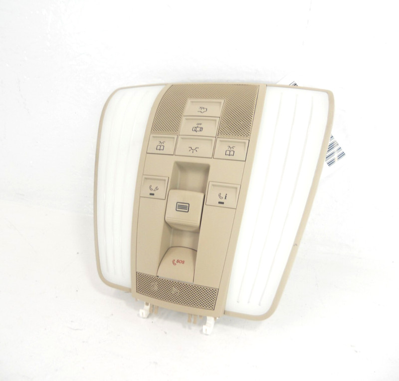 2016 16 Mercedes-Benz E350 Overhead Dome Light Roof Console & Sunroof Switch OEM