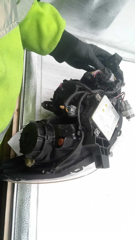 Used Left Headlight Assembly fits: 2018 Mitsubishi Outlander sport xenon HID Lef