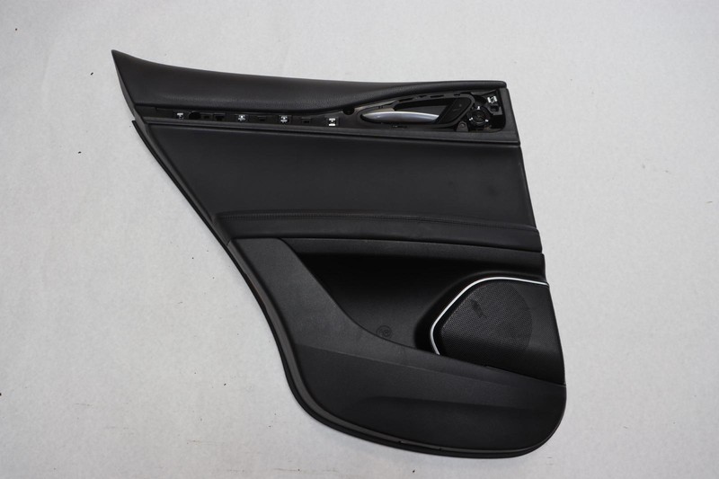 2018-2021 ALFA ROMEO STELVIO REAR LEFT SIDE DOOR PANEL TRIM COVER BLACK OEM