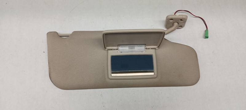 11-'15 LINCOLN MKX right passenger Sun visor illuminated tan OEM