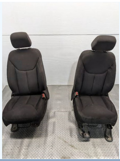 11-17 JEEP JK WRANGLER 4 Door Front Seat SET, manual OEM
