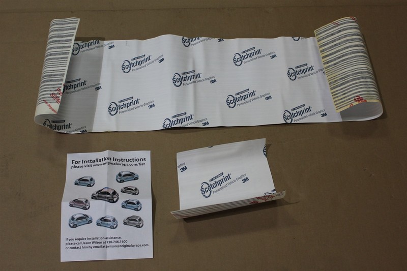 2012-2017 Fiat 500 Top Roof Stripe 82212668 Genuine OEM Factory