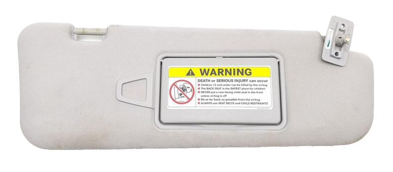 06-11 Mercedes W219 CLS500 CLS550 Front Right Side Sunvisor Sun Visor Grey OEM