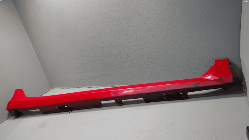 16-21 Honda Civic Sedan Passenger Side Skirt Rocker Panel Molding *R513* OEM Red