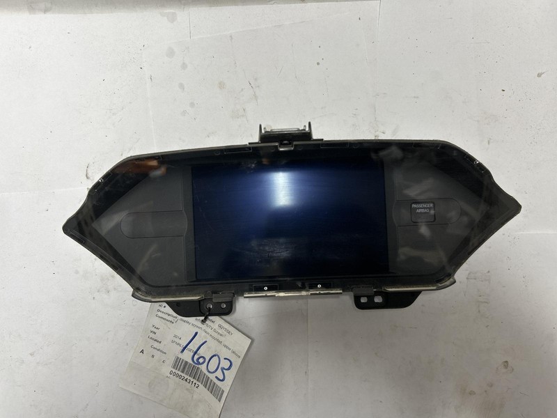 2014 HONDA ODYSSEY display screen upper 39810TK8A110M1 46k miles OEM 14