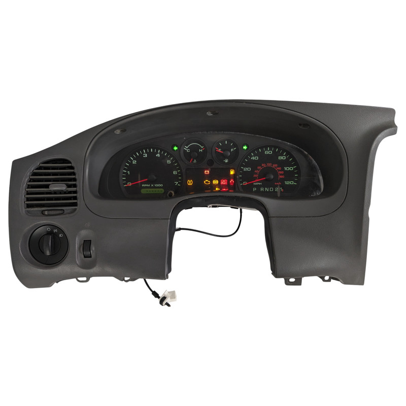 2007-2009 Ford Ranger Instrument Cluster Speedometer MPH Tachometer W/ Bezel OEM