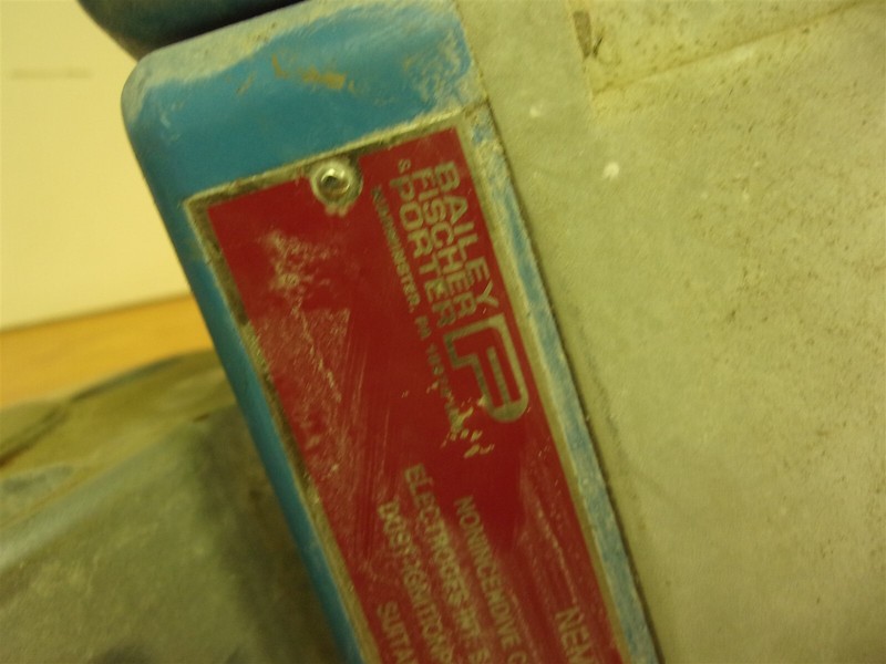 Bailey Fischer Porter Model 10 Flow Meter Size V *FREE SHIPPING*