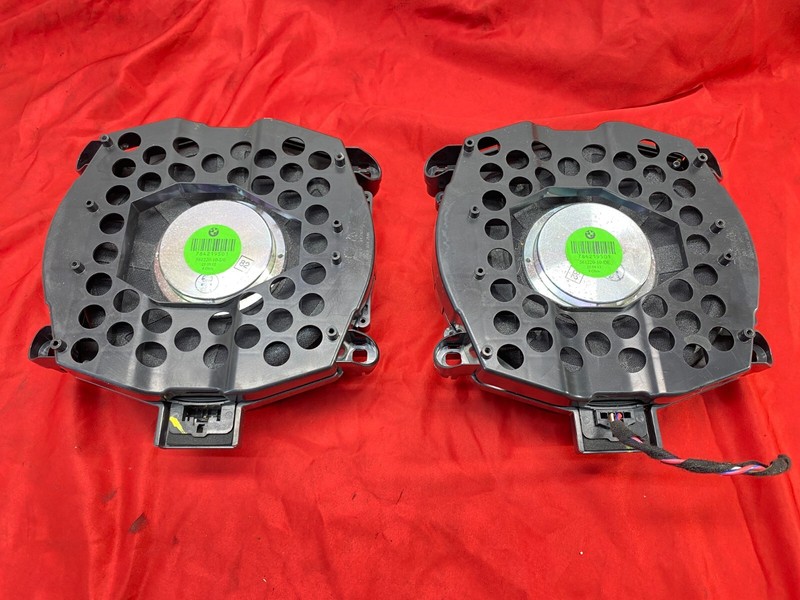 07-13 BMW E70 X5M Individual Audio Front Subwoofer Central Bass Speaker Set OEM✅
