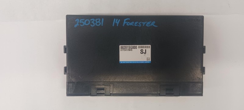 14 SUBARU FORESTER Multifunction module w/keyless ignition OEM 1 Year Wnty!