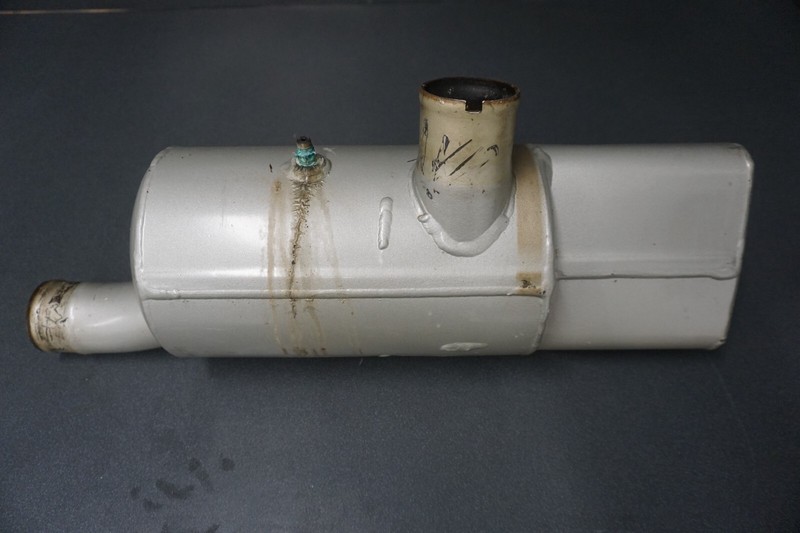1998 GSX GTX Limited Sea-Doo OEM Exhaust Muffler Water-Lock Box (Silver)