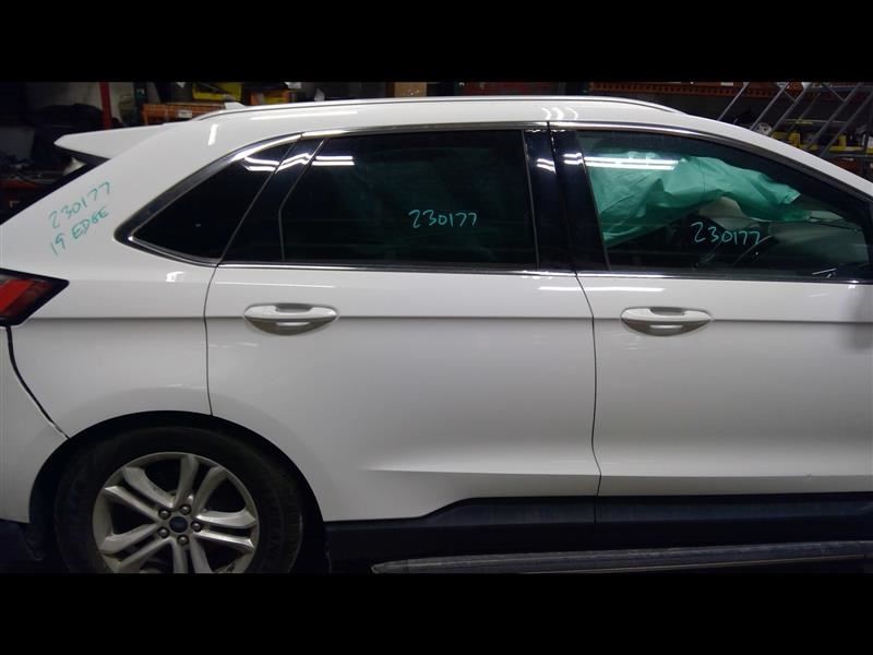 Passenger Rear Side Door Privacy Tint Glass White Fits 15-20 EDGE 1121988