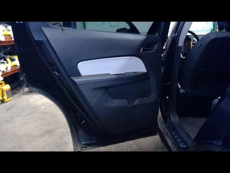 2011 EQUINOX Driver Left Rear Door Trim Panel Black 1299532