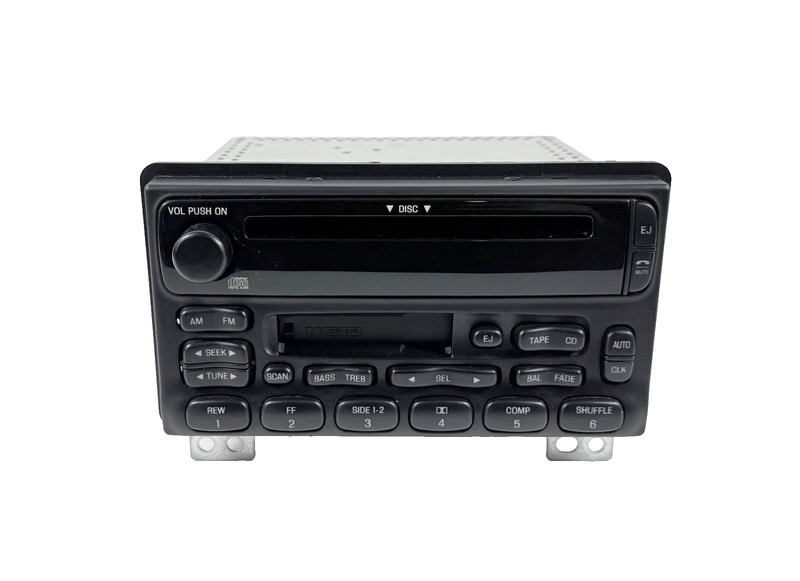 2003-2004 Ford Explorer Mountaineer AM FM CD Cassette 3L2T-18C868-DD OEM Tested