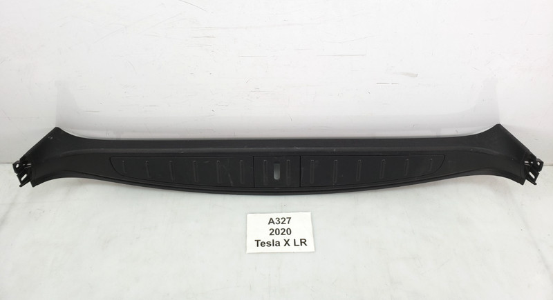✅ 2016-2020 OEM Tesla Model X Rear Trunk Sill Scuff Plate Molding Trim Cover