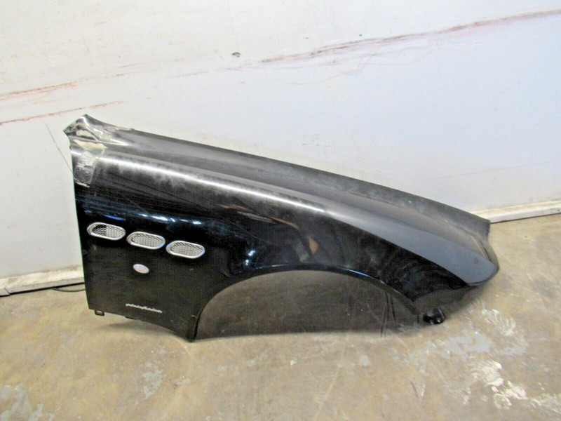04-12 MASERATI QUATTROPORTE RIGHT PASSENGER SIDE FENDER PANEL BLACK OEM