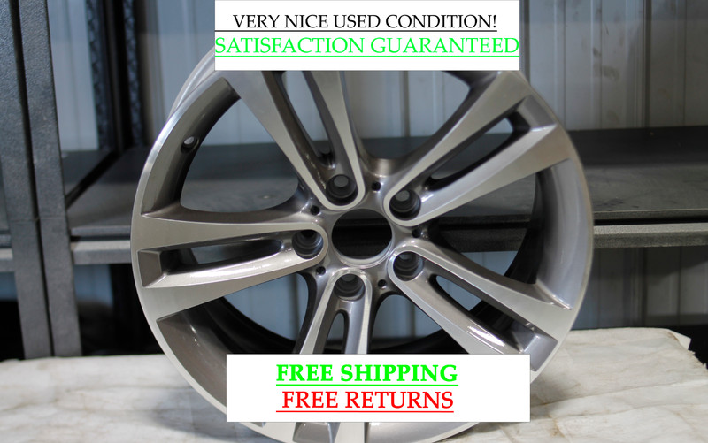2011-2014 Bmw 320i 328i 335i 428i 435i 430i 440i 18x8 Rim Wheel Silver Oem