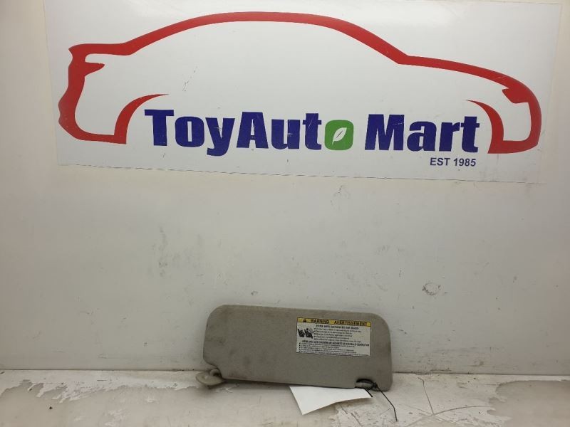 Driver Left Sun Visor Thru 03/31/05 Fits 03-05 COROLLA 74320-02500-B0