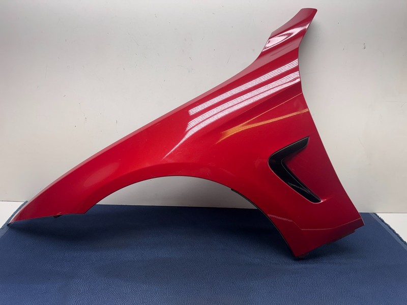 14-17 OEM BMW F32 F33 F36 428I 435 OEM Front Left Fender Panel Melbourne Red A75