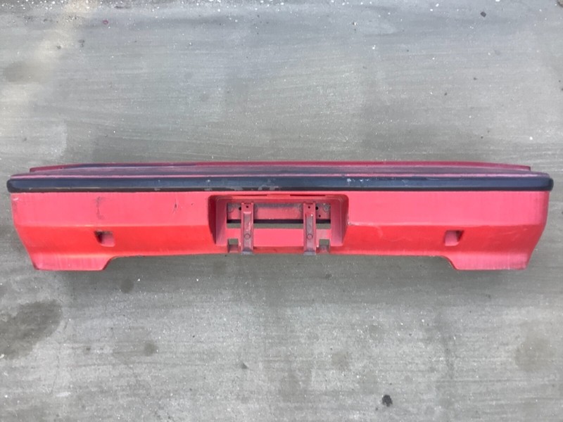 86-87 Honda CRX Si Rear Face Bumper Complete Assy Reinforcement Slider Light OEM