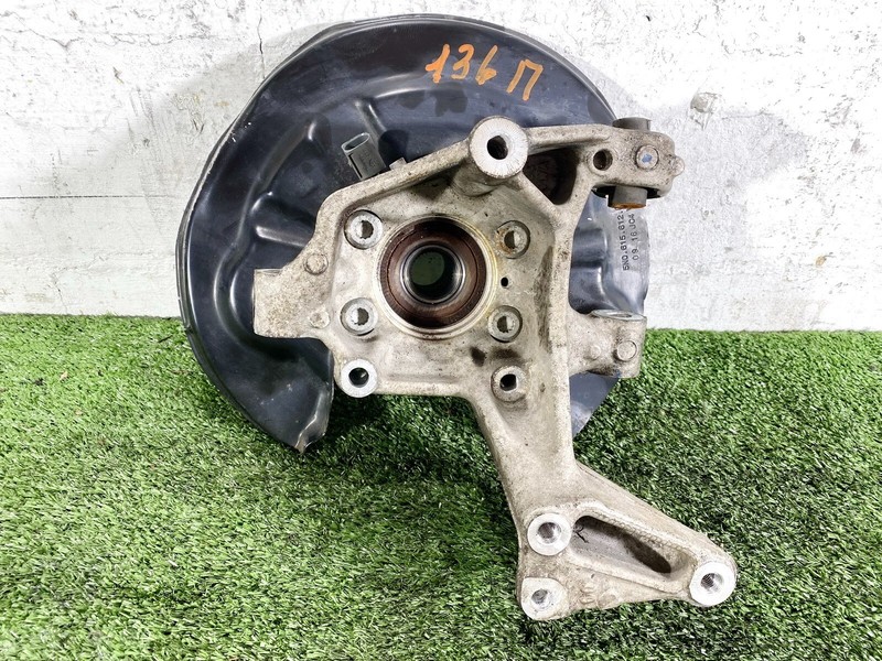 15-18 AUDI Q3 REAR RIGHT RH PASS SIDE STEERING SPINDLE KNUCKLE W/ WHEEL HUB OEM