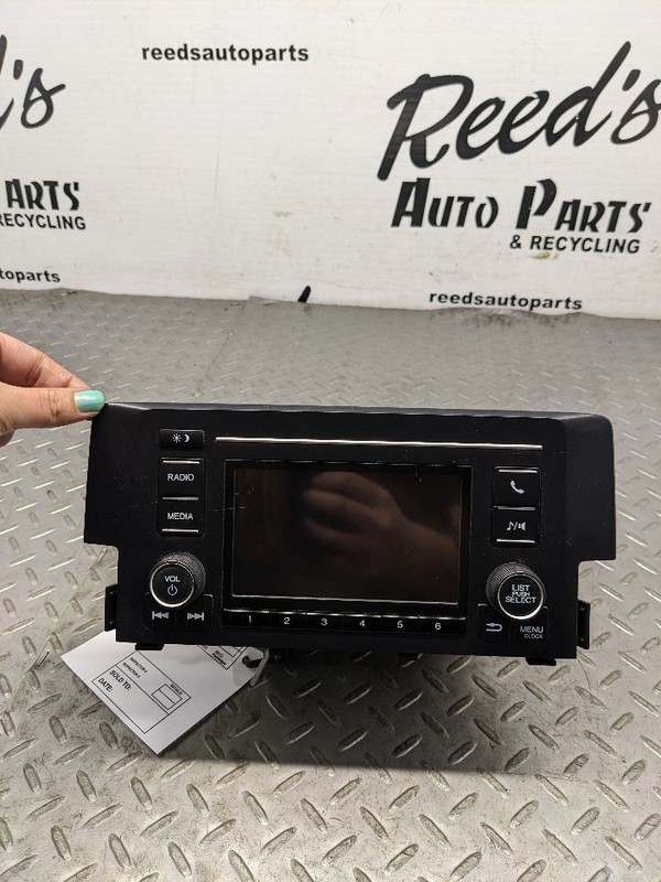 Audio Equipment Radio Receiver Assembly Coupe LX Fits 16-17 CIVIC 1029021