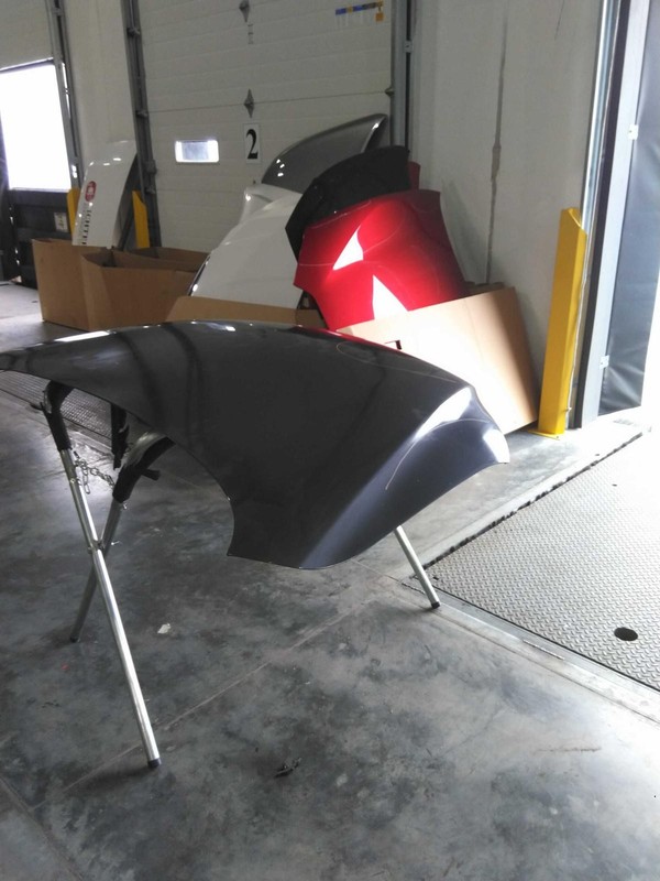 2014 Nissan Pathfinder OEM Grey Hood Panel - Scratched, 141k Miles