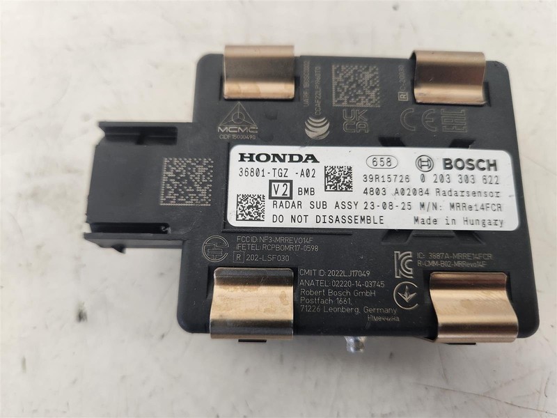 2021-2023 Acura Tlx Front Cruise Control Distance Radar Sensor Oem 36801-Tgz-A02