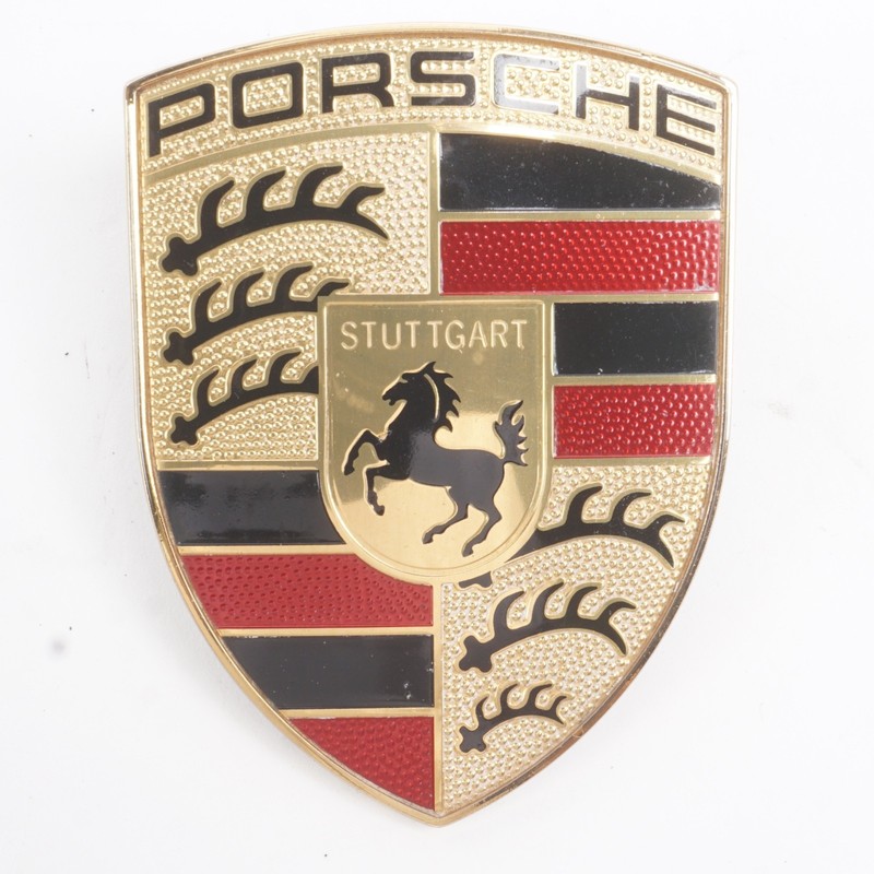 2015 - 2025 Porsche Macan 95B Hood Logo Ornament Emblem Badge Unit OEM
