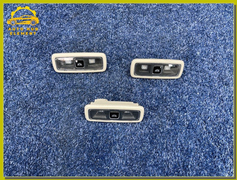2020-2024 LINCOLN AVIATOR REAR ROOF OVERHEAD DOME LIGHT READING LAMP SET X3 OEM