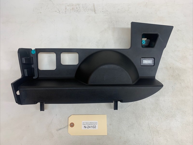 ⚡️16-22 TESLA MODEL X UNDER DASH DASHBOARD RH SIDE TRIM COVER PANEL 24102 B108