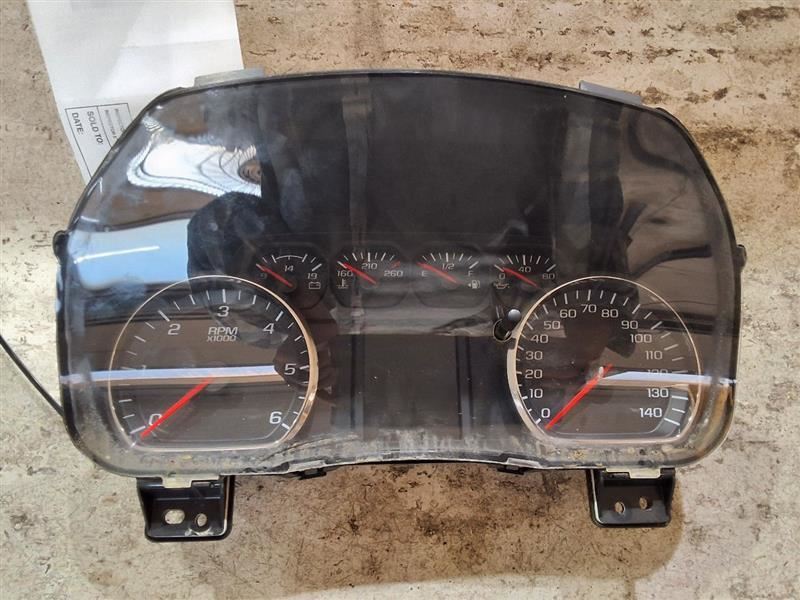 2016 Chevy Silverado Speedometer Cluster MPH 6.0L US Market ID 84063538