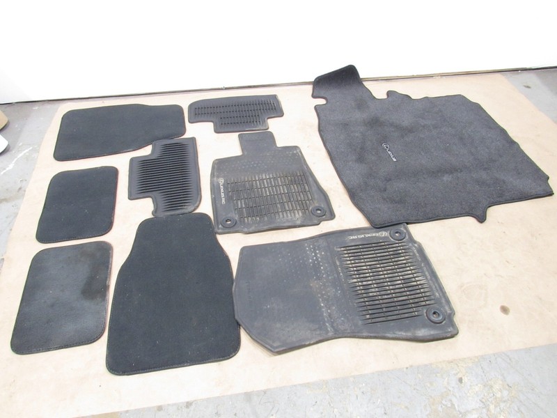 15-19 Lexus RC 350 2016 Front Rear Right Left Floor Carpet Mat Set 9 PCS ;:O