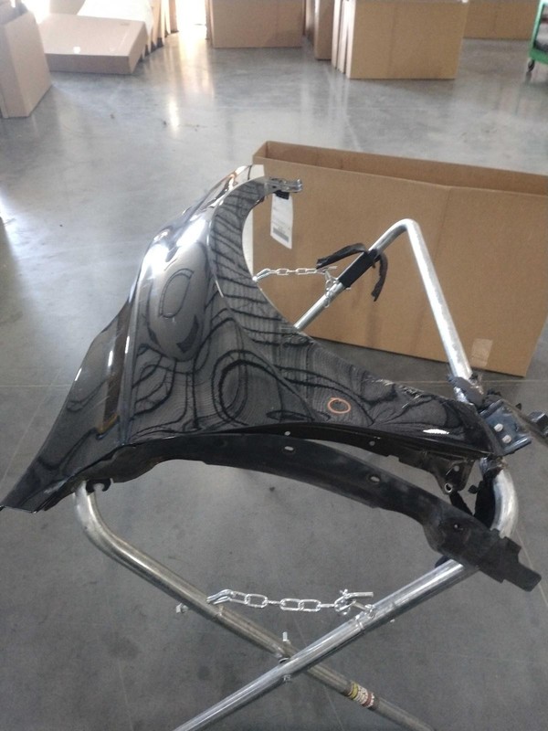 2014 Nissan Altima Front Right Fender Black Used 239020 197K Miles