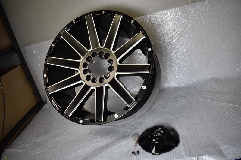 FUEL CONTRA 20X9 5X5.5/150 110.1SKU D61520907050 Black Milled