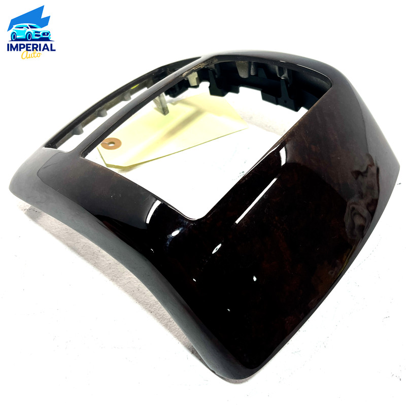2007-2013 MERCEDES W221 S600 REAR CENTER CONSOLE A/C AIR VENT TRIM WOOD OEM