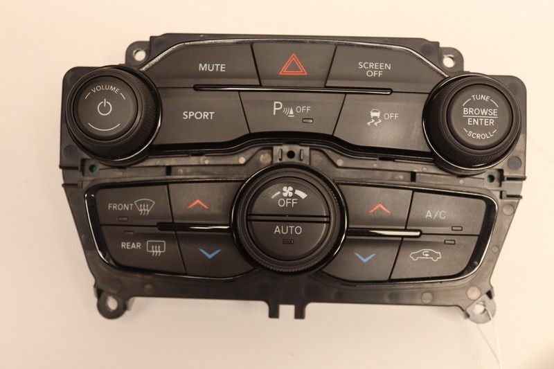 2017-2018 DODGE CHALLENGER DASH RADIO & HVAC A/C CLIMATE TEMPERATURE PANEL OEM