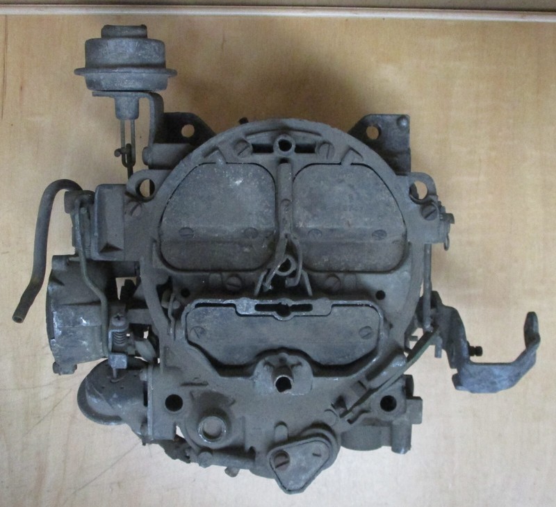 USED 4 BARREL ROCHESTER Q-JET CARBURETOR 7045548 P8 2684 R4-M4MC 1975-1976 BOP