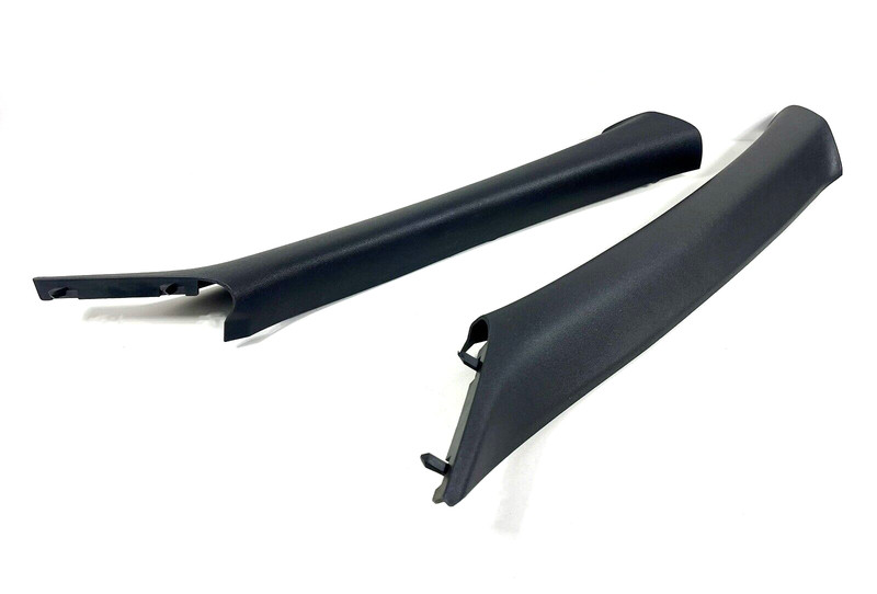 2004-2012 Colorado Canyon A Pillar Cover Trim Set Pair Left & Right Gray OEM
