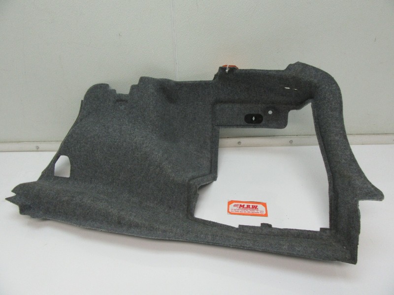 TRUNK REAR INNER TRIM QUARTER PANEL BACK CARPET PASSENGER RH BMW 328i 330i 07 08