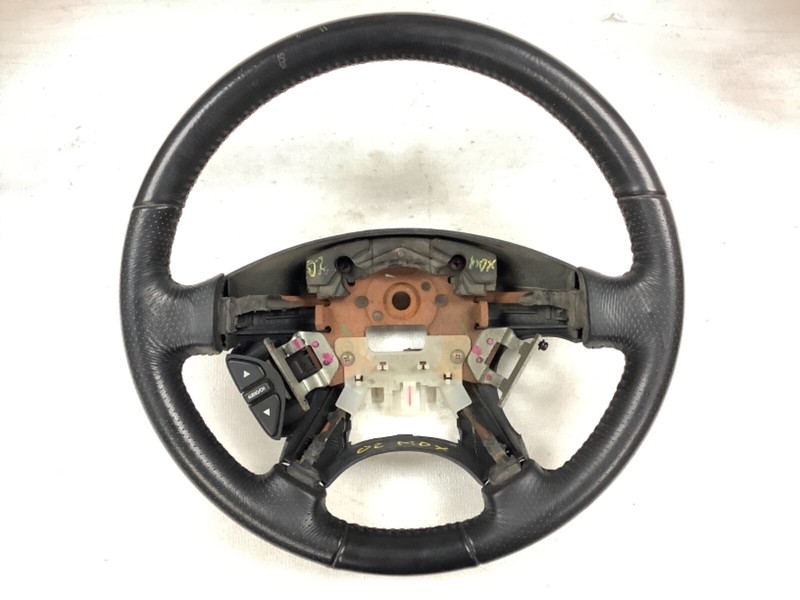 01-02 Acura MDX Steering Wheel Black Leather Used OEM
