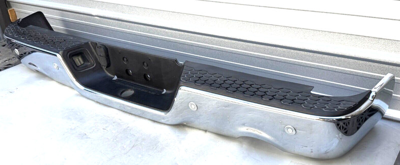 ✅ 2009-2024 RAM 1500 CLASSIC OEM REAR STEP BUMPER CHROME with SENSORS CONNECTOR