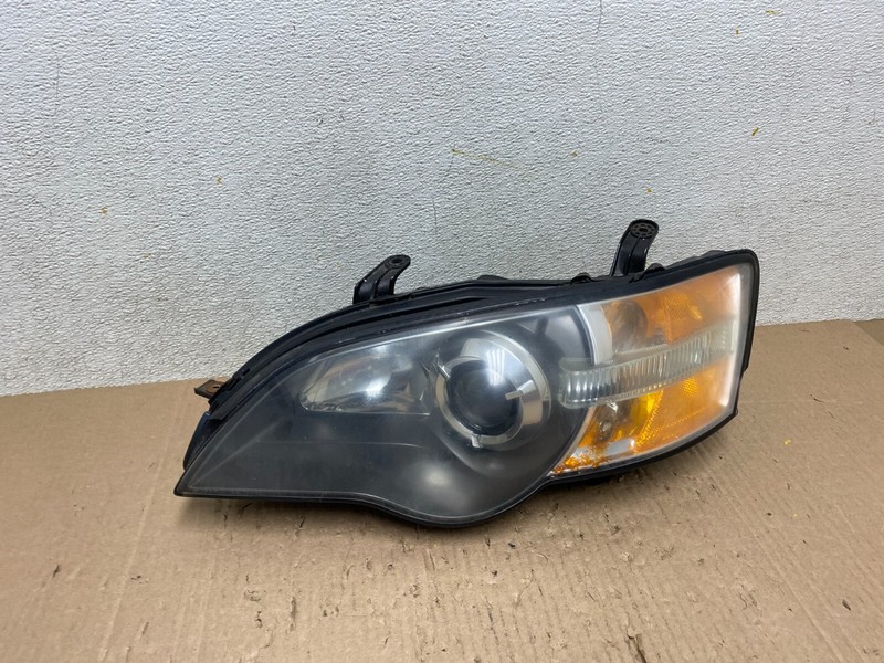 2006 to 2007 Subaru Legacy Left Driver LH Side Black Headlight Oem J8190 DW