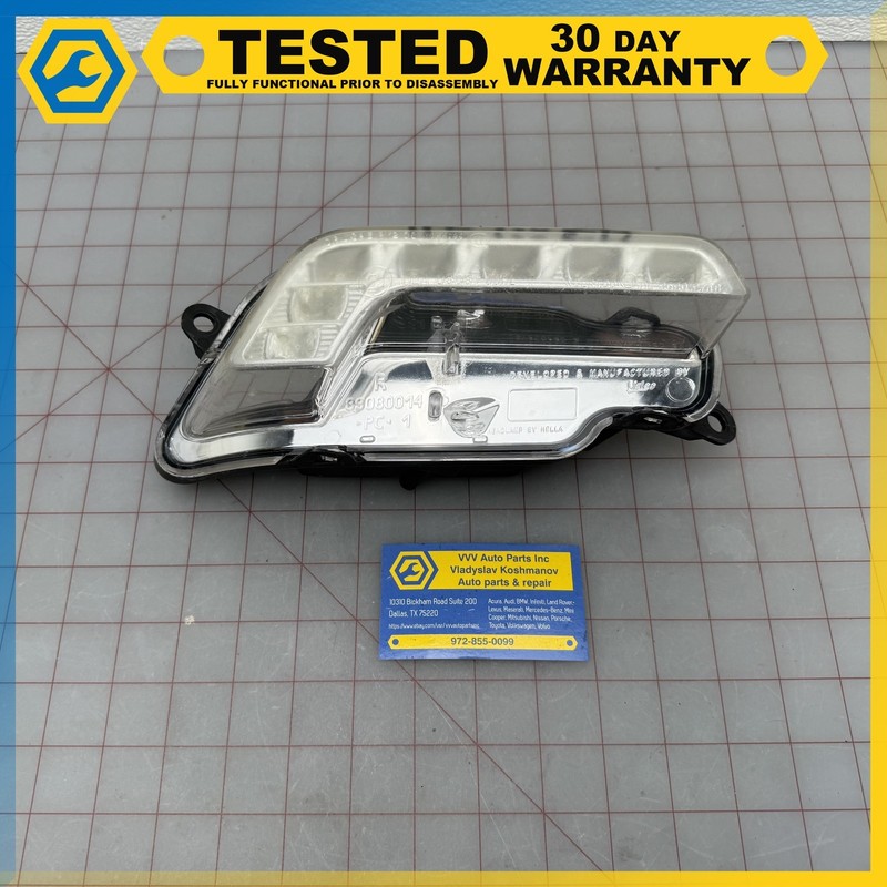 10-13 Mercedes E-class W212 FRONT RIGHT SIDE LED DAYTIME LIGHT FOG LAMP OEM