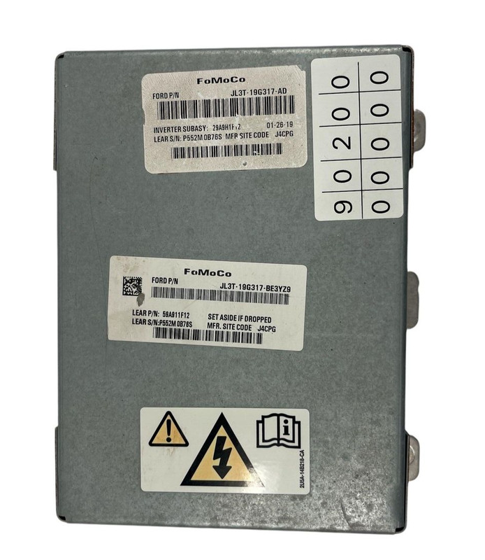 2019 F150 2.7L Power Inverter Part# JL3T-19G317-BE3YZ9