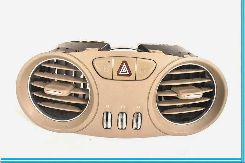 03-06 Mercedes R230 SL500 SL55 SL600 AMG Center Dashboard Hazard Dash Vent OEM
