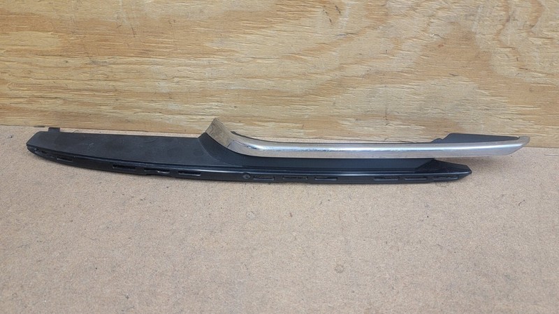 2012 BMW F30 F31 3-Series Luxury Line Front Lower Bumper Chrome Trim Left OEM