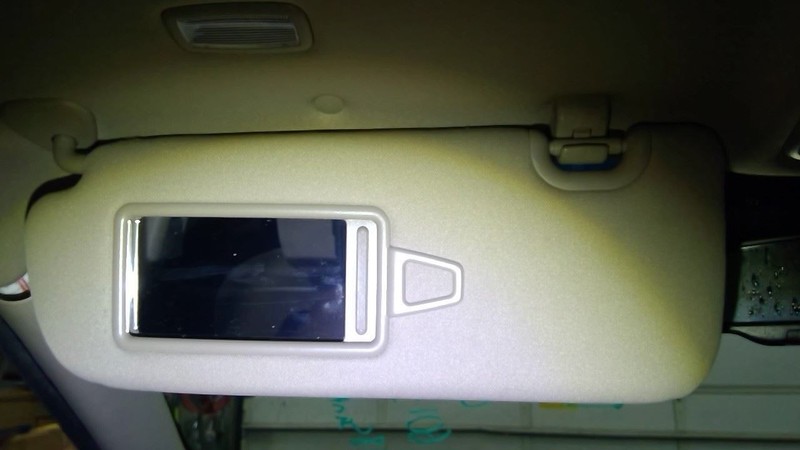 Driver Sun Visor Roof Illuminated LWB Fits 13-19 SANTA FE 1784069