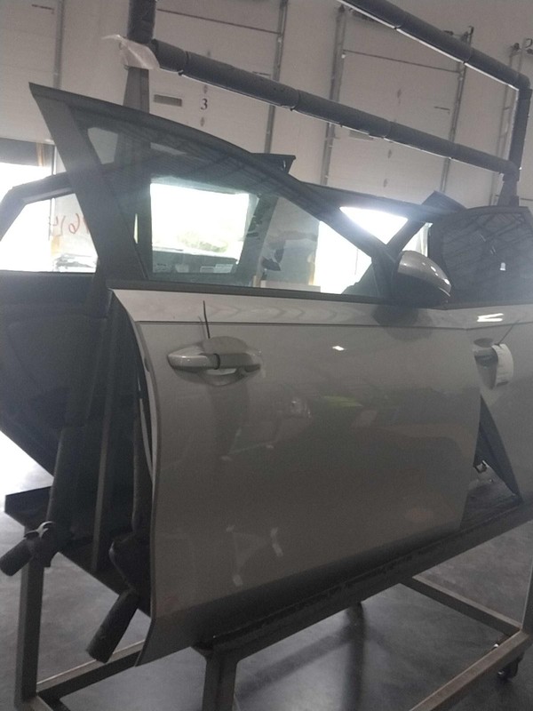 Kia Forte 2020 Right Front Door SILVER 675814 5211